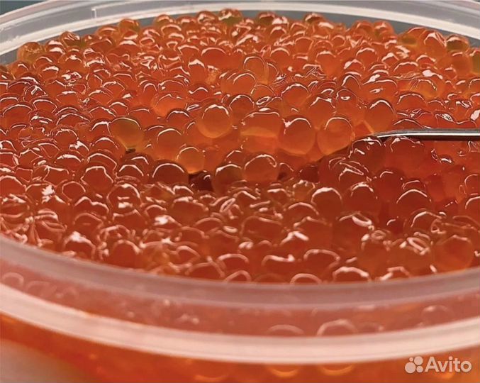 Икра кеты фасовка 250 гр и 500 гр