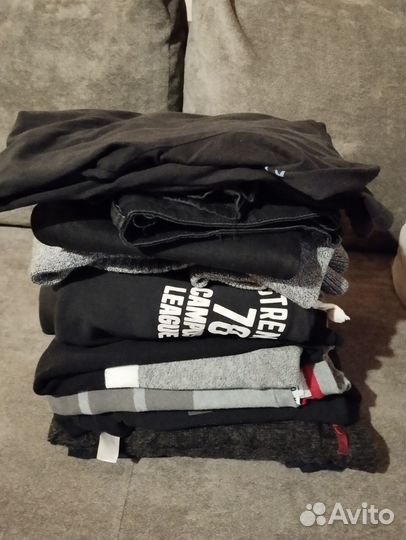 Мужские вещи б/у 46-48 пакетом