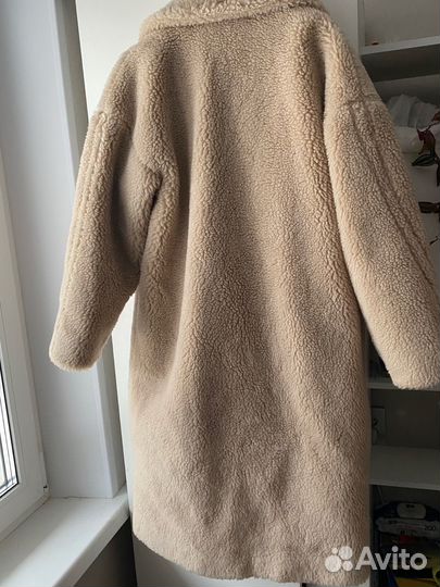 Шуба чебурашка оверсайз б/у размер L