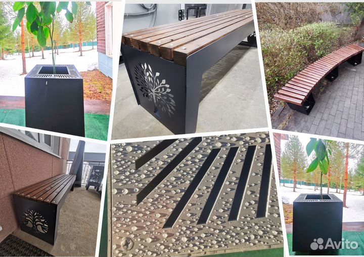 Уличное кашпо 50*50