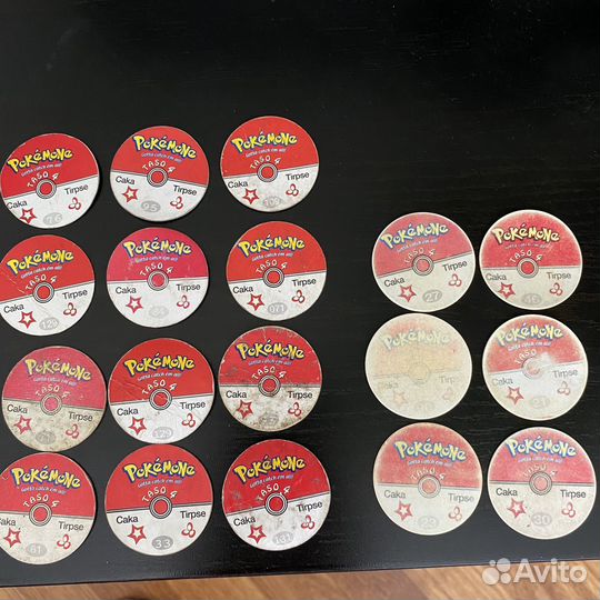 Фишки Pokemon кэпсы tas nintendo