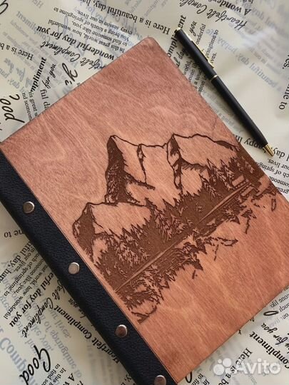 Деревянные ежедневники оптом