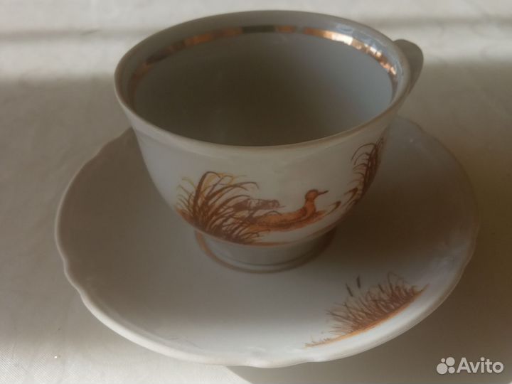 Чашка с блюдцем