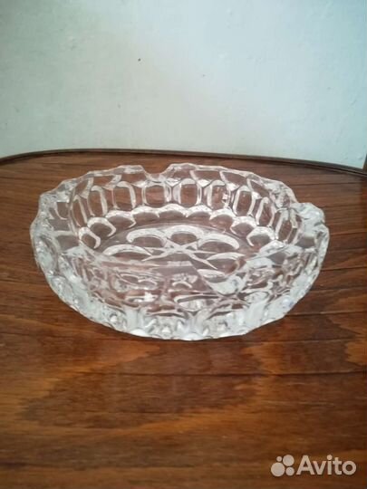 Пепельница хрустальная