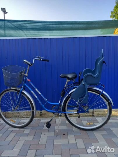 Детское велокресло на багажник