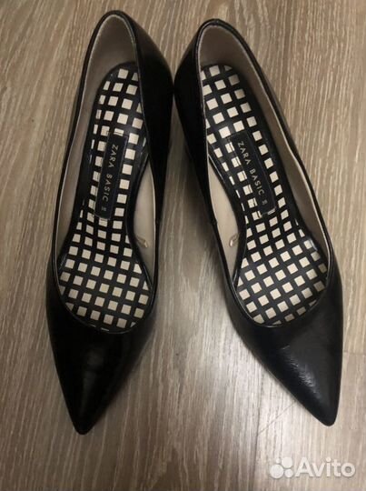 Туфли лодочки 35,5-36 zara