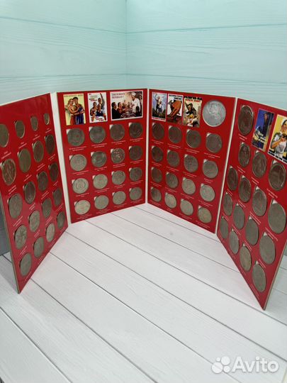 Кллекционый альбом памятных монет СССР