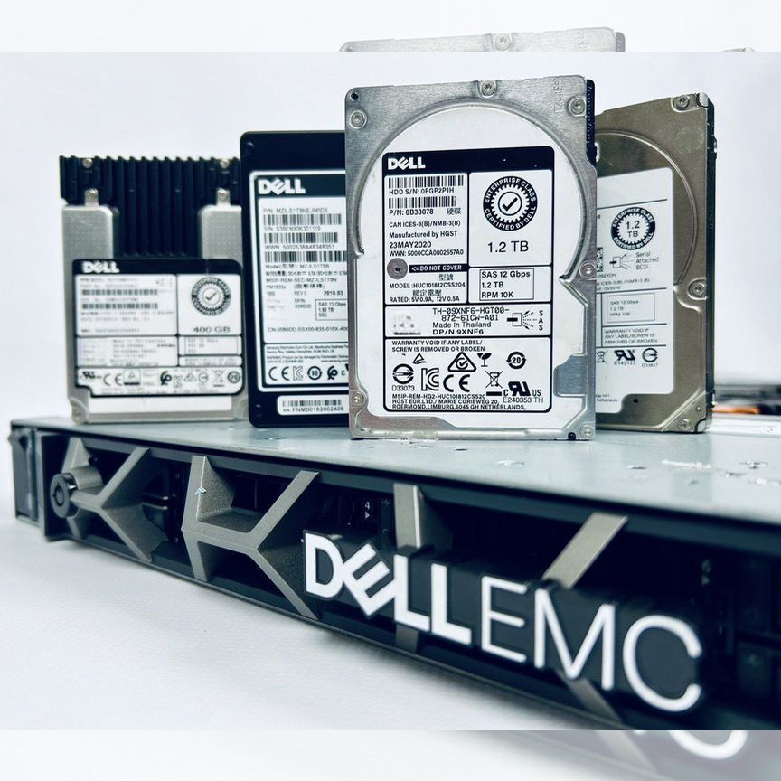 [H740P] Сервер Dell R640 10sff Xeon Gold 6254 128gb H740p