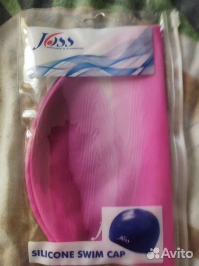 Шапочка и очки для бассейна