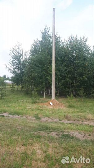 Электромонтаж, установка опор лэп, прожекторы