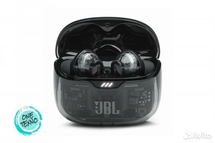 Беспроводные наушники JBL Tune beam Ghost