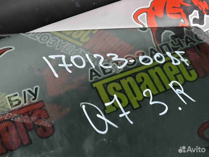 Стекло двери задней правой Audi Q7 4M