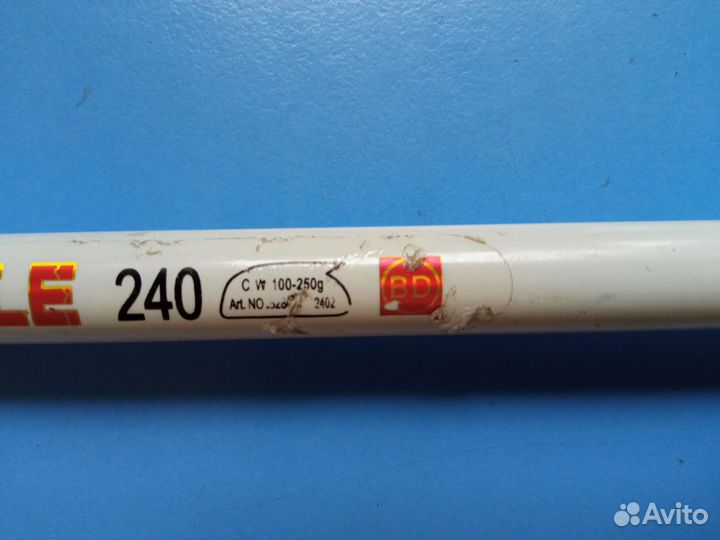 Спиннинг крокодил 240 см. 100-250 гр