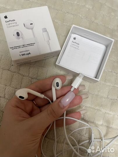 Наушники apple earpods