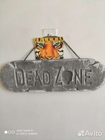 Вывеска,плакат dead zone