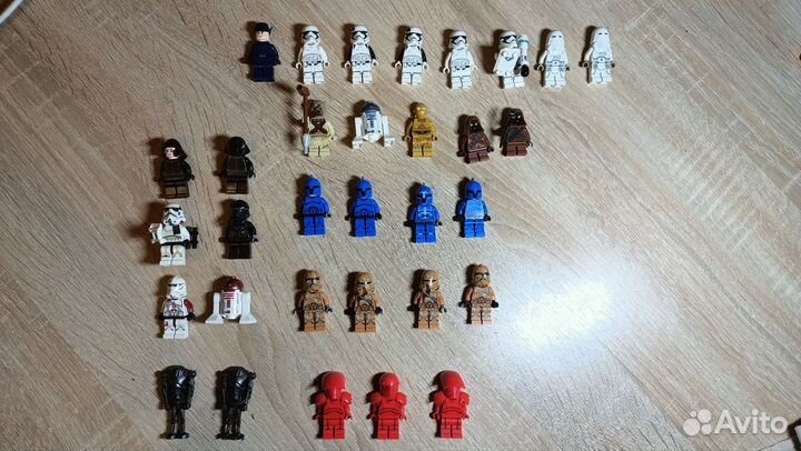 Lego star wars минифигурки