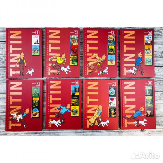 Tintin комиксы на английском языке