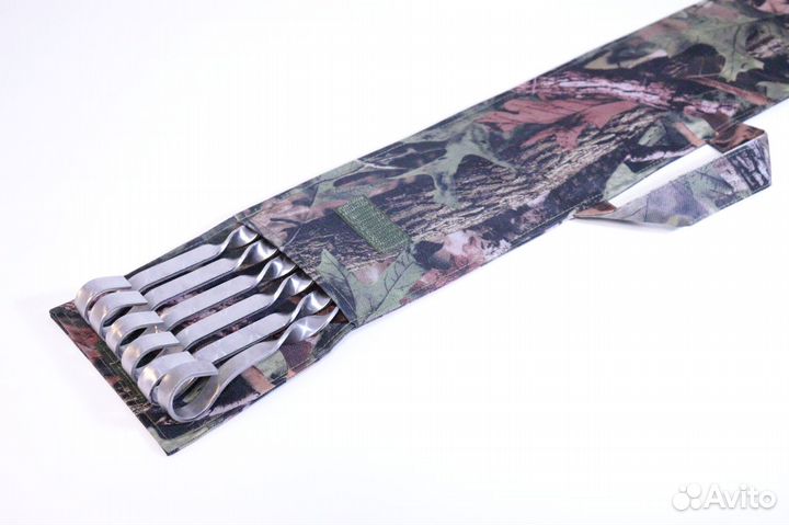 Шампуры с металлической ручкой- кольцо