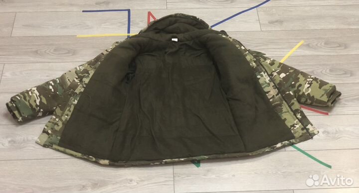 Утепленный камуфляжный костюм Горка-8