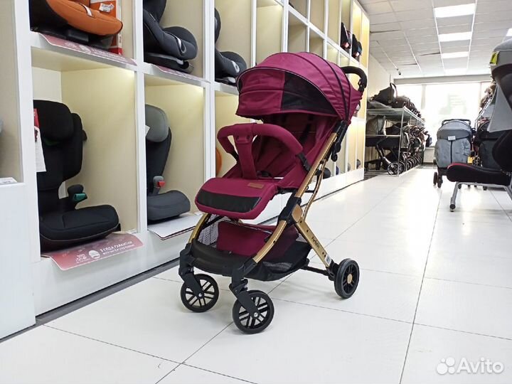 Прогулочная коляска Farfello Comfy Go Cherry