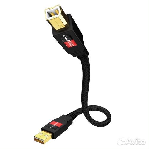 USB кабель Eagle Cable 2.0 A-B 1.6m 10060016