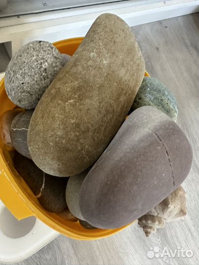 Грунт в аквариум плюс камни всего 12 кг