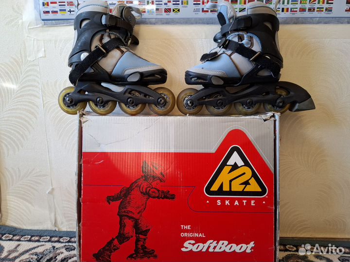Ролики k2 детские29-34 регулироемые