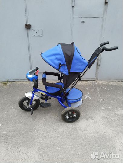 Трехколесный велосипед коляска