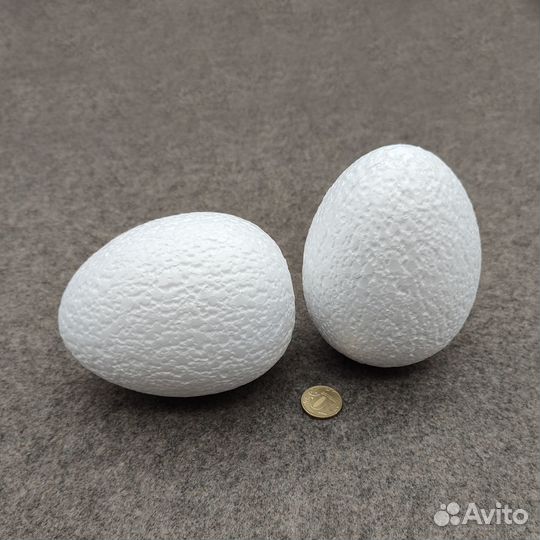 Яйцо из пенопласта в розницу и оптом 12 х 9 см