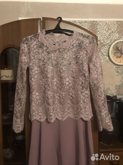 Вечернее платье в пол 46 размер