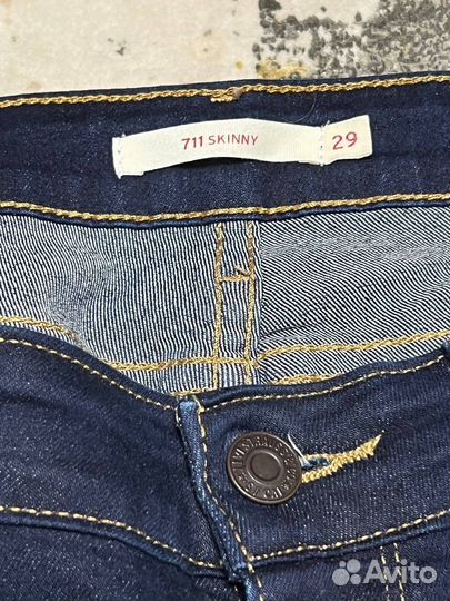 Джинсы женские levis 711 skinny