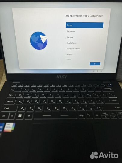 Ноутбук MSI modern 14 C12M