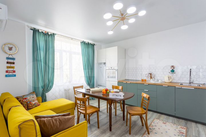 1-к. квартира, 46 м², 1/4 эт.