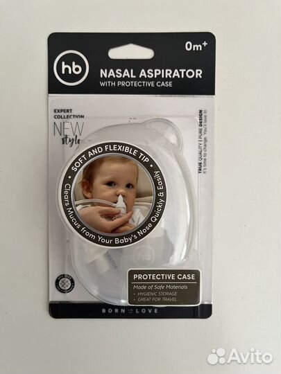 Назальный аспиратор happy baby
