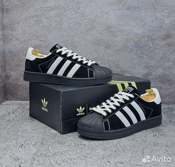 Кроссовки Adidas Superstar 'Core Black'