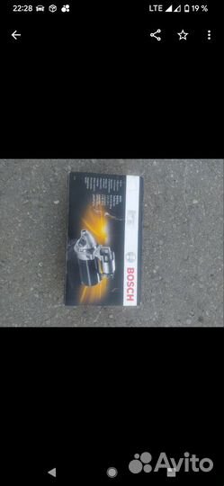 Стартер Bosсh на опель