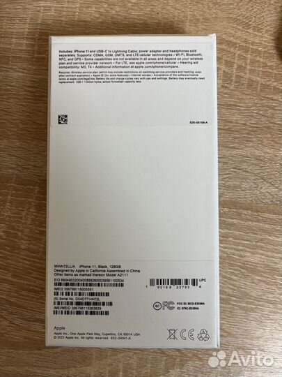 iPhone 11, 128 ГБ