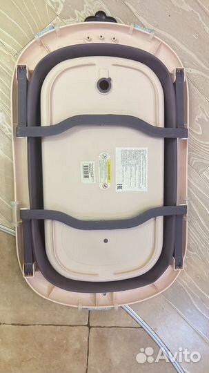 Ванночка для купания складная для новорожденного