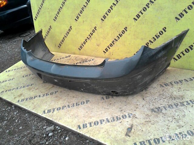 Бампер задний Renault Symbol 2008-2012