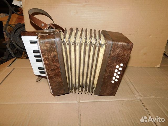Старинный, детский аккордеон Малыш СССР