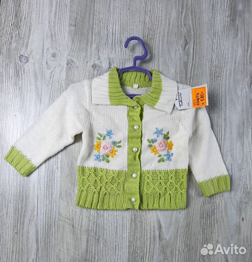 Новая детская кофта для девочки 7-8 лет