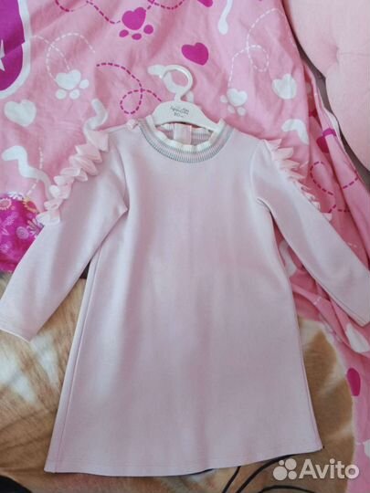 Нарядное платье для девочки 92