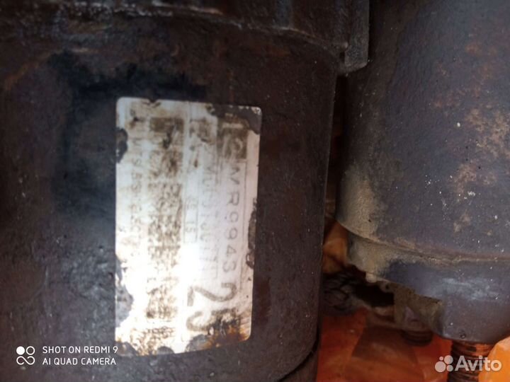 Стартер на mitsubishi lancer 9 4g18