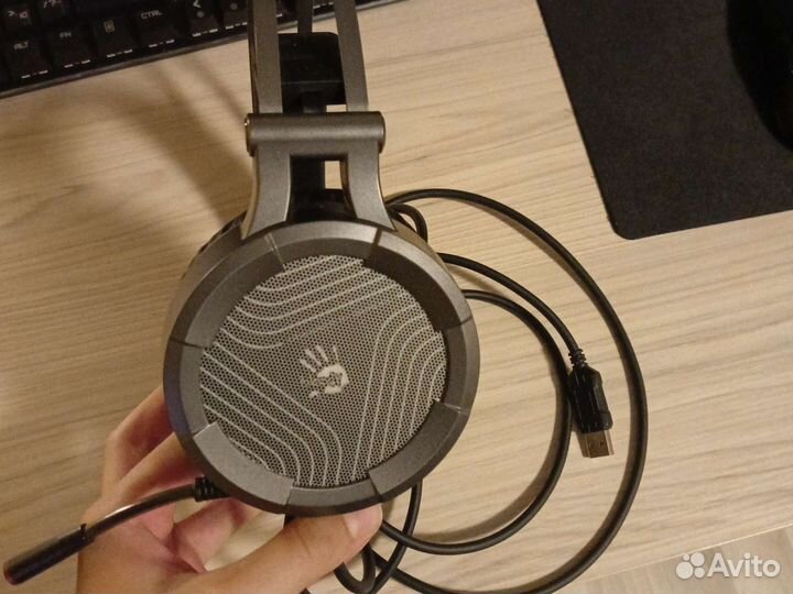 Игровые наушники bloody