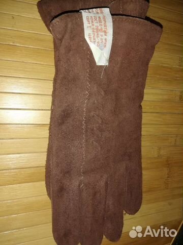 Перчатки мужские, новые, кожа, РСФСР