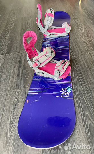 Сноуборд K2 с креплениями женский 146