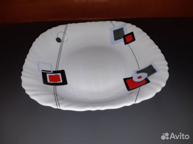 Тарелка ударопрочная. Модерн. оа Эмираты