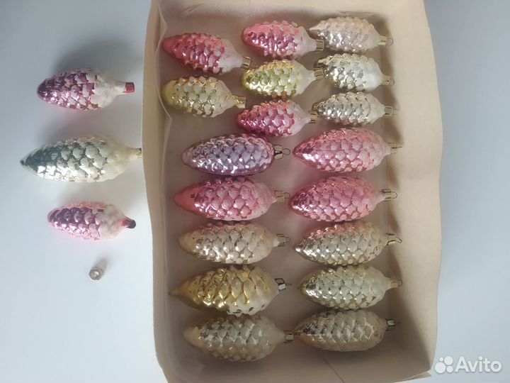 Елочные игрушки СССР