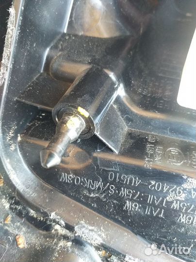 Фонарь правый Kia Optima 3 TF рестайлинг Led