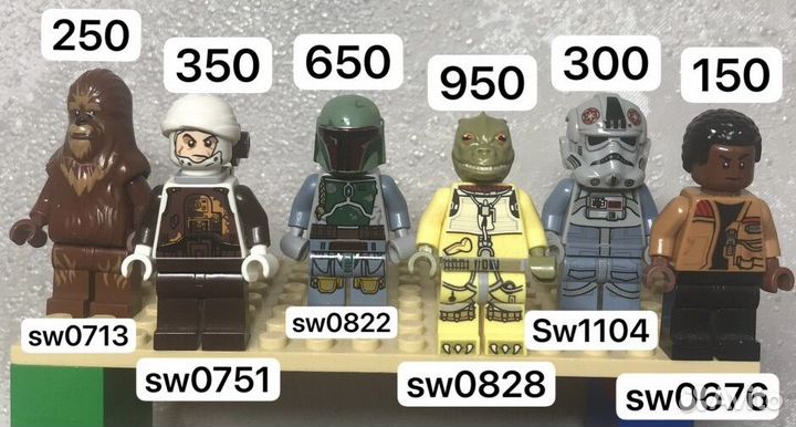 Lego/лего star wars/стар ворс minifigures